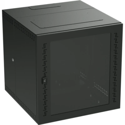ДКС Шкаф настенный 19'' IT-STI, 16U 800х600х650 дверь cтекло, RAL9005 R5STI1665GSB DKC