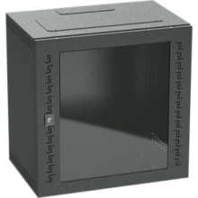 ДКС Шкаф настенный 19'' IT-STI, 20U 1000х600х400 дверь cтекло, RAL9005 R5STI2040GSB DKC