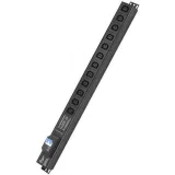 ДКС Блок распределения питания (PDU) 0U 10A с автоматом 2P и защитой, Вых:12 С13, Вх:С14 R5VIEC12CBOP DKC