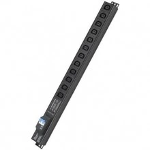 ДКС Блок распределения питания (PDU) 0U 10A с автоматом 2P и защитой, Вых:12 С13, Вх:С14 R5VIEC12CBOP DKC