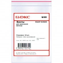 ДКС Винты для крепления фланца, оцинкованная сталь, 16 шт R5ZIP-SCREW DKC