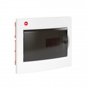 ДКС Щиток встраиваемый с дверцей 12 мод.,IP41, белый, с клеммным блоком 63А RB12B4TWD DKC