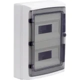 ДКС Щиток настенный с дверцей 24 мод.,IP65, серый, с клеммным блоком 63А RB24W6TGD DKC