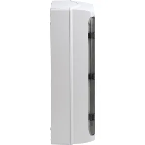 ДКС Щиток настенный с дверцей 24 мод.,IP65, серый, с клеммным блоком 63А RB24W6TGD DKC ДКС Щиток настенный с дверцей 24 мод.,IP65, серый, с клеммным блоком 63А RB24W6TGD DKC