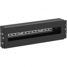 ДКС Модуль 3U с DIN рейкой для 19" IT-корпусов, RAL9005 RBDIN03 DKC