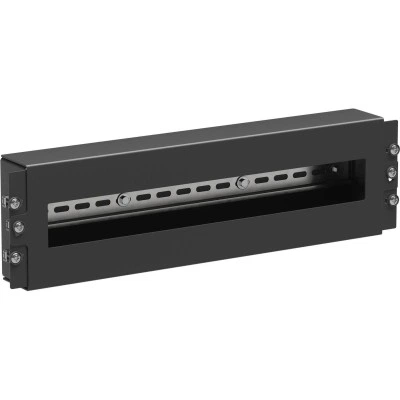 ДКС Модуль 4U с DIN рейкой для 19" IT-корпусов, RAL9005 RBDIN04 DKC ДКС Модуль 4U с DIN рейкой для 19" IT-корпусов, RAL9005 RBDIN04 DKC