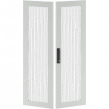 ДКС Дверь перфорированная двухстворчатая для IT-CQE 1800 x 800 RAL7035 RGITCPMD1880 DKC