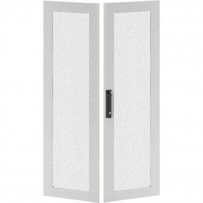 ДКС Дверь перфорированная двухстворчатая для IT-CQE 2000 x 600 RAL7035 RGITCPMD2060 DKC
