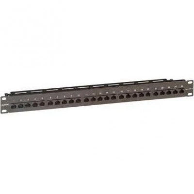 ДКС Патч-панель телефонная 19",1U,CAT3, 25 портов RJ45 RN3PP251BK DKC