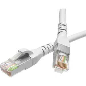 ДКС Патч-корд экранированный CAT5E F/UTP 4х2, LSZH, белый, 0.5м RN5EFU4505WH DKC ДКС Патч-корд экранированный CAT5E F/UTP 4х2, LSZH, белый, 0.5м RN5EFU4505WH DKC