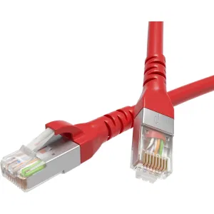ДКС Патч-корд экранированный CAT5E F/UTP 4х2, LSZH, красный, 3.0м RN5EFU4530RD DKC ДКС Патч-корд экранированный CAT5E F/UTP 4х2, LSZH, красный, 3.0м RN5EFU4530RD DKC