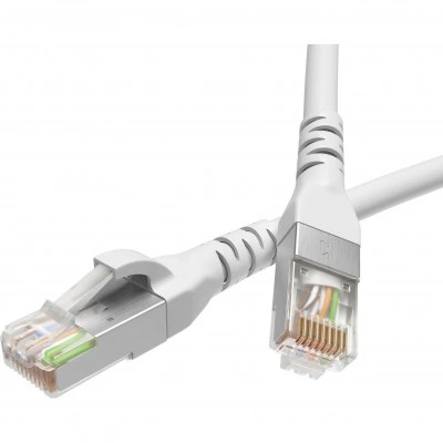 ДКС Патч-корд экранированный CAT5E F/UTP 4х2, LSZH, белый, 3.0м RN5EFU4530WH DKC ДКС Патч-корд экранированный CAT5E F/UTP 4х2, LSZH, белый, 3.0м RN5EFU4530WH DKC