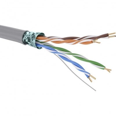 ДКС Кабель CAT 5e, F/UTP, Hг(A)-LSLTx, бухта 305м, серый RN5EFUA03GY DKC