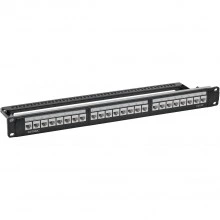 ДКС Патч-панель 19",1U,CAT5E, 24 модуля RJ45, неэкранированная RN5PPU24 DKC