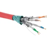 ДКС Кабель CAT 6A, F/FTP, нг(А)-FRHF, бухта 500м, красный RN6AFFA04RD DKC