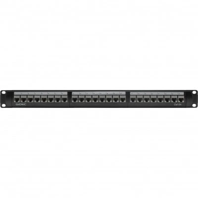 ДКС Патч-панель модульная 19", 1U,CAT6A, 24 порта RJ45, экранированная RN6APPF24 DKC ДКС Патч-панель модульная 19", 1U,CAT6A, 24 порта RJ45, экранированная RN6APPF24 DKC