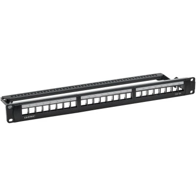 ДКС Патч-панель модульная 19", 1U,CAT6A, 24 порта RJ45, экранированная RN6APPF24 DKC ДКС Патч-панель модульная 19", 1U,CAT6A, 24 порта RJ45, экранированная RN6APPF24 DKC