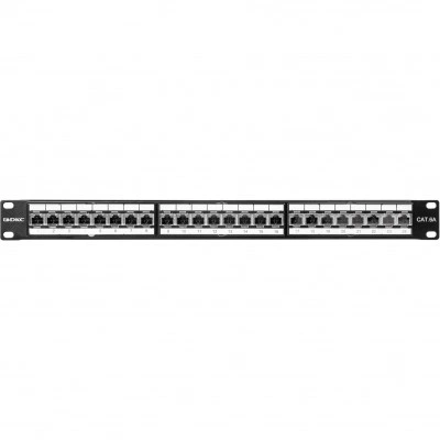 ДКС Патч-панель 19", 1U, CAT6A, 24 порта RJ45, экранированная RN6APPF241 DKC ДКС Патч-панель 19", 1U, CAT6A, 24 порта RJ45, экранированная RN6APPF241 DKC