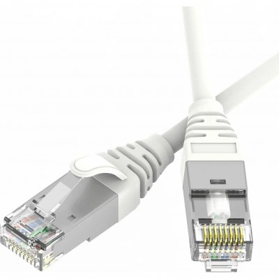 ДКС Патч-корд экранированный Ultra SLIM CAT6A S/FTP 4х2, 30 AWG, LSZH, белый, 3м RN6ASF4530WH-30 DKC