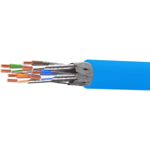 ДКС Кабель витая пара кат. 6А экранированный S/FTP, 4 пары, нг(А)-LSLTx, цвет внешней оболочки синий, бухта 500 м RN6ASFK03BL DKC ДКС Кабель витая пара кат. 6А экранированный S/FTP, 4 пары, нг(А)-LSLTx, цвет внешней оболочки синий, бухта 500 м RN6ASFK03BL DKC