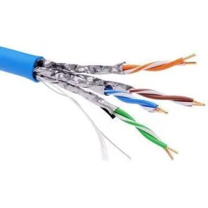 ДКС Информационный кабель экранированный U/FTP 4х2 CAT6A, LSZH, синий RN6AUFLS5BL DKC ДКС Информационный кабель экранированный U/FTP 4х2 CAT6A, LSZH, синий RN6AUFLS5BL DKC