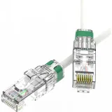 ДКС Патч-корд неэкранированный SLIM CAT6A U/UTP 4х2, 28 AWG, LSZH, белый, 2м RN6AUU4520WH-28 DKC