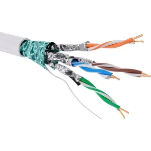 ДКС Кабель CAT 6, F/FTP, нг(А)-HF, бухта 305м, белый RN6FFA01WH DKC ДКС Кабель CAT 6, F/FTP, нг(А)-HF, бухта 305м, белый RN6FFA01WH DKC