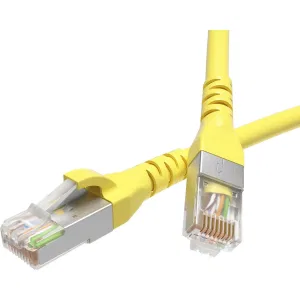 ДКС Патч-корд экранированный CAT6 F/UTP 4х2, LSZH, желтый, 10.0м RN6FU4500YL DKC ДКС Патч-корд экранированный CAT6 F/UTP 4х2, LSZH, желтый, 10.0м RN6FU4500YL DKC