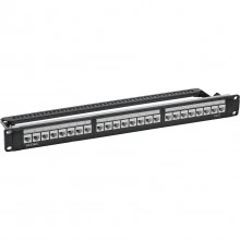 ДКС Патч-панель 19",1U,CAT6, 24 модуля RJ45, неэкранированная RN6PPU24 DKC