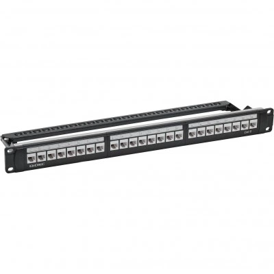 ДКС Патч-панель 19",1U,CAT6, 24 модуля RJ45, неэкранированная RN6PPU24 DKC
