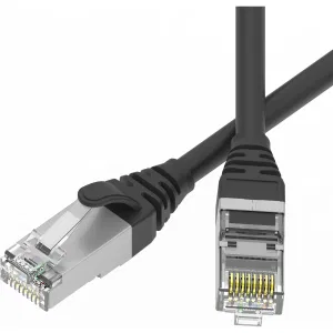 ДКС Патч-корд экранированный SLIM CAT6 U/FTP 4х2, 28 AWG, LSZH, чёрный, 3м RN6UF4530BK-28 DKC ДКС Патч-корд экранированный SLIM CAT6 U/FTP 4х2, 28 AWG, LSZH, чёрный, 3м RN6UF4530BK-28 DKC