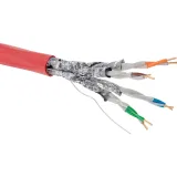 ДКС Кабель CAT 6, U/FTP, нг(А)-FRHF, бухта 305м, красный RN6UFA04RD DKC
