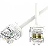 ДКС Патч-корд неэкранированный Ultra SLIM CAT6 U/UTP 4х2, 32 AWG, LSZH, белый, 0,3м RN6UU4503WH-32 DKC