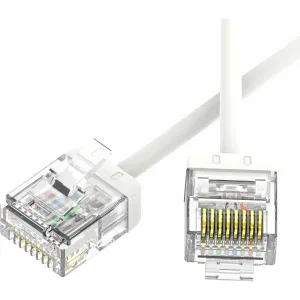 ДКС Патч-корд неэкранированный Ultra SLIM CAT6 U/UTP 4х2, 32 AWG, LSZH, белый, 1м RN6UU4510WH-32 DKC ДКС Патч-корд неэкранированный Ultra SLIM CAT6 U/UTP 4х2, 32 AWG, LSZH, белый, 1м RN6UU4510WH-32 DKC
