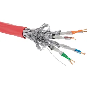 ДКС Кабель CAT 7A, S/FTP, нг(А)-FRHF, бухта 500м, красный RN7ASFA04RD DKC ДКС Кабель CAT 7A, S/FTP, нг(А)-FRHF, бухта 500м, красный RN7ASFA04RD DKC