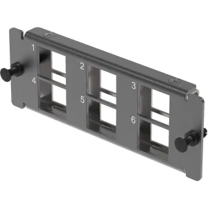 ДКС Адаптерная планка 6xRJ45 типа keystone, неэкранированная, 1HU, черная RNAP6KN DKC ДКС Адаптерная планка 6xRJ45 типа keystone, неэкранированная, 1HU, черная RNAP6KN DKC