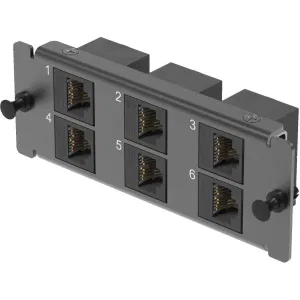 ДКС Адаптерная планка 6xRJ45 типа keystone, неэкранированная, 1HU, черная RNAP6KN DKC ДКС Адаптерная планка 6xRJ45 типа keystone, неэкранированная, 1HU, черная RNAP6KN DKC