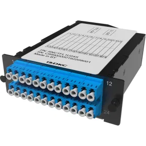 ДКС Претерминированная кассета 24ОВ 09/125 OS2, 2xMTP(12)f/12xLC-UPC Duplex, 1 HU RNCTFL1U24S DKC ДКС Претерминированная кассета 24ОВ 09/125 OS2, 2xMTP(12)f/12xLC-UPC Duplex, 1 HU RNCTFL1U24S DKC