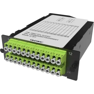 ДКС Претерминированная кассета 24ОВ 50/125 OM5, 2xMTP(12)f/12xLC Duplex, 1 HU RNCTFL1U24V DKC ДКС Претерминированная кассета 24ОВ 50/125 OM5, 2xMTP(12)f/12xLC Duplex, 1 HU RNCTFL1U24V DKC