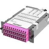 ДКС Претерминированная кассета 36 ОВ 50/125 OM4, 3xMTP(12)f/18xLC Duplex  (с интегрированными шторками), 1 HU RNCTFL1U364T DKC