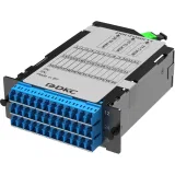 ДКС Претерминированная кассета 36 ОВ 09/125 OS2, 3xMTP(12)f/18xLC-UPC Duplex  (с интегрированными шторками), 1 HU RNCTFL1U36ST DKC