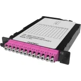 ДКС Претерминированная кассета 12ОВ 50/125 OM4, 1xMTP(12)f/6xLC Duplex, 1/2 HU RNCTFLHU124 DKC