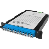 ДКС Претерминированная кассета 12ОВ 09/125 OS2, 1xMTP(12)f/6xLC-UPC Duplex, 1/2 HU RNCTFLHU12S DKC