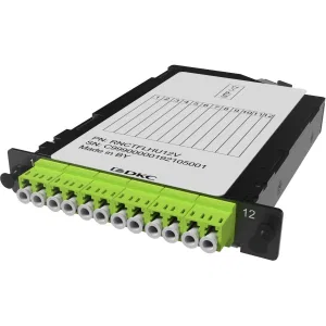 ДКС Претерминированная кассета 12ОВ 50/125 OM5, 1xMTP(12)f/6xLC Duplex, 1/2 HU RNCTFLHU12V DKC ДКС Претерминированная кассета 12ОВ 50/125 OM5, 1xMTP(12)f/6xLC Duplex, 1/2 HU RNCTFLHU12V DKC