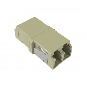 ДКС Адаптер LC/UPC-Duplex TOP, Senior/Senior, SC-footprint, ОМ2, бежевый RNFA50DLC DKC