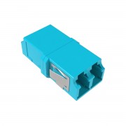 ДКС Адаптер LC/UPC-Duplex TOP, Senior/Senior, SC-footprint, ОМ3, бирюзовый RNFA53DLC DKC