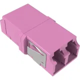 ДКС Адаптер LC/UPC-Duplex TOP, Senior/Senior, SC-footprint, OM4, пурпурный RNFA54DLC DKC