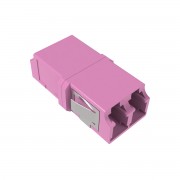 ДКС Адаптер LC/UPC-Duplex TOP, Senior/Senior, SC-footprint, OM4, пурпурный RNFA54DLC DKC
