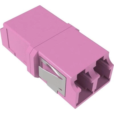 ДКС Адаптер LC/UPC-Duplex TOP, Senior/Senior, SC-footprint, OM4, пурпурный RNFA54DLC DKC