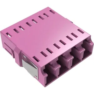 ДКС Адаптер LC/UPC-Quad, Senior/Senior, SC-Duplex footprint, OM4, пурпурный RNFA54QLC DKC ДКС Адаптер LC/UPC-Quad, Senior/Senior, SC-Duplex footprint, OM4, пурпурный RNFA54QLC DKC